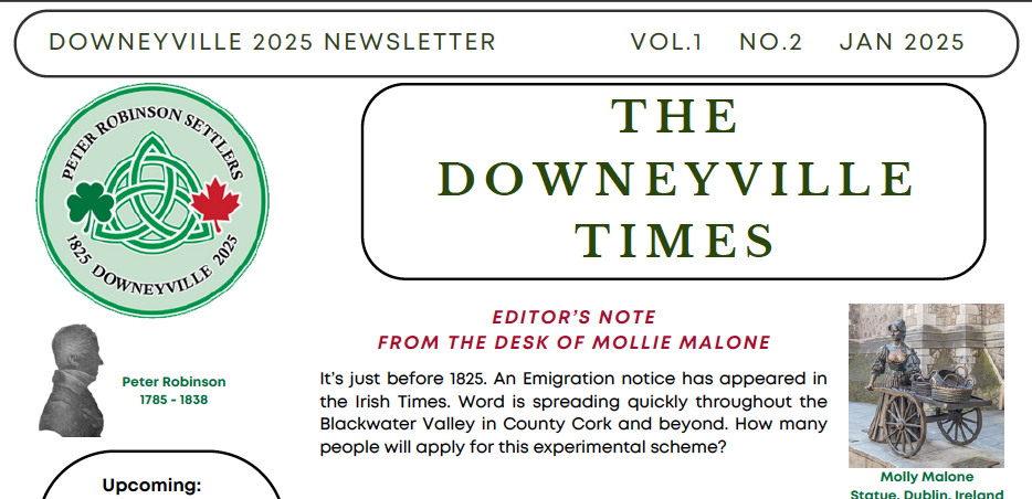 Downeyville Times • Newsletter Vol 1: Issue 2